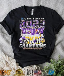 NFC North Division 2022 Skol Champions Minnesota Vikings Shirt