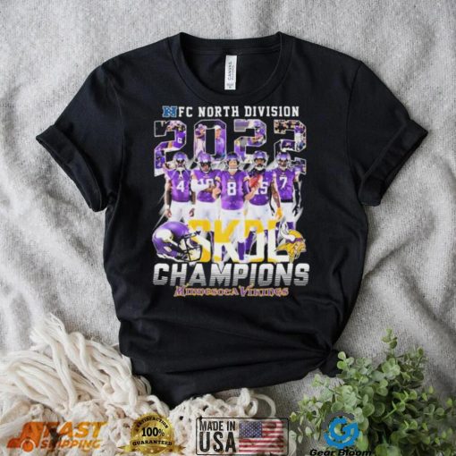 NFC North Division 2022 Skol Champions Minnesota Vikings Shirt