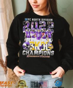 NFC North Division 2022 Skol Champions Minnesota Vikings Shirt