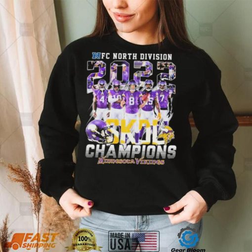 NFC North Division 2022 Skol Champions Minnesota Vikings Shirt