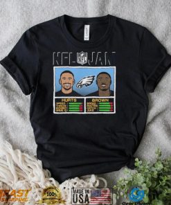 NFL Jam A.J. Brown and Jalen Hurts Philadelphia Eagles shirt