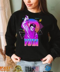 Neon retro art yuta okkotsu jujutsu kaisen manga shirt