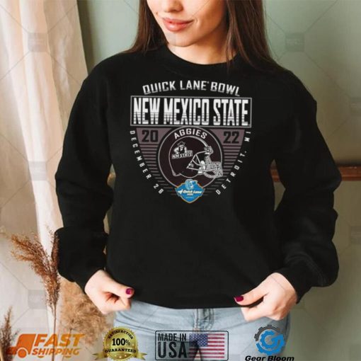 New Mexico State University Football 2022 Quick Lane Bowl Bound T Shirt