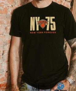 New York Knicks NY75 New York forever shirt
