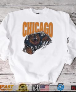 Nice chicago bears windy city Football bear mascot shirt