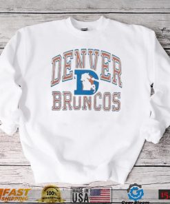 Nice denver broncos arch logo homage shirt