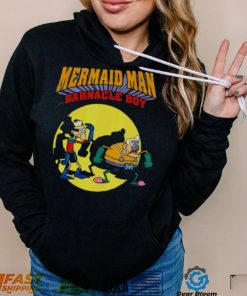 Nickelodeon Spongebob Mermaid Man Batman Comics Inspired shirt