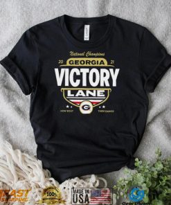 Nike National Champions Georgia Victory Lane 2021 how ’bout them Dawgs logo shirt