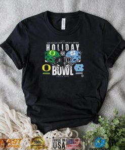 North Carolina Tar Heels vs Oregon Ducks Holiday Bowl 2022 Shirt