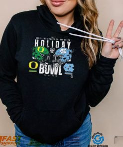 North Carolina Tar Heels vs Oregon Ducks Holiday Bowl 2022 Shirt