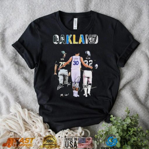 Oakland Zito Curry Allen Signature Shirt