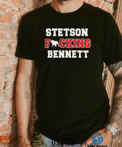 Official Georgia Bulldogs Stetson Fucking Bennett t shirt