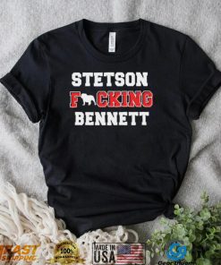 Official Georgia Bulldogs Stetson Fucking Bennett t shirt