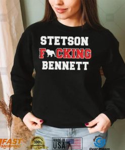 Official Georgia Bulldogs Stetson Fucking Bennett t shirt