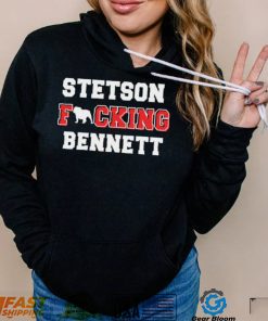 Official Georgia Bulldogs Stetson Fucking Bennett t shirt