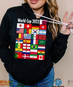 Official World Cup 2022 All Flags T Shirt