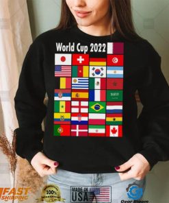 Official World Cup 2022 All Flags T Shirt