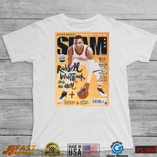 Official best slam magazine issue 196 russell westbrook shirt