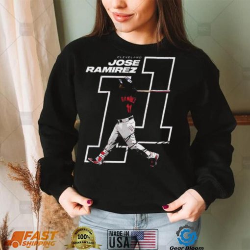 Offset Cleveland Guardians Baseball Jose Ramirez Shirt