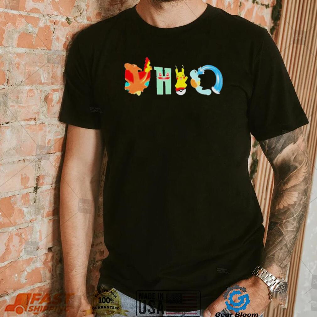 Ohio Charizard Pokemon icons logo shirt Ohio Charizard Pokemon icons logo shirt