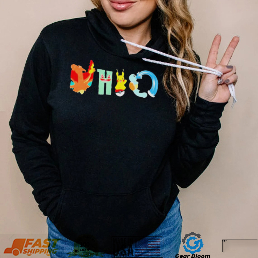 Ohio Charizard Pokemon icons logo shirt Ohio Charizard Pokemon icons logo shirt