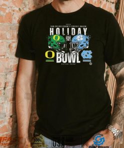 Oregon Vs North Carolina 2022 Holiday Bowl Matchup Shirt