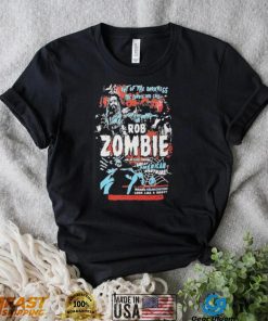 Out of the darkness the zombie did call rob zombie great American nightmare shirt