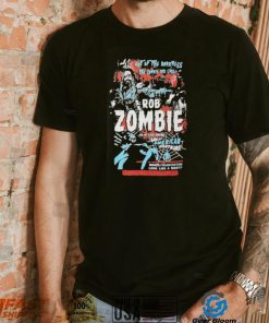 Out of the darkness the zombie did call rob zombie great American nightmare shirt