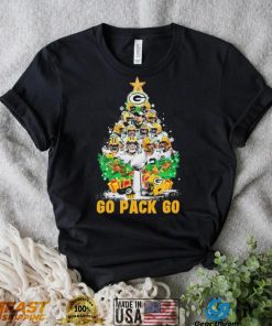 Packers Go Pack Go Trees Christmas Shirt