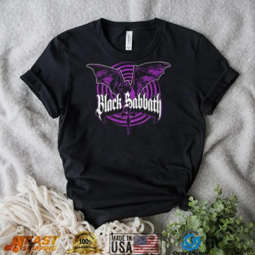 Paranoid Bat Black Sabbath shirt