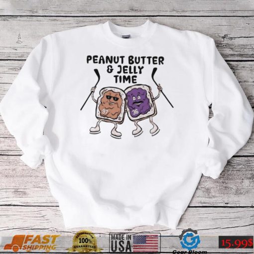 Peanut butter and jelly time hockey lodge merch t shirt