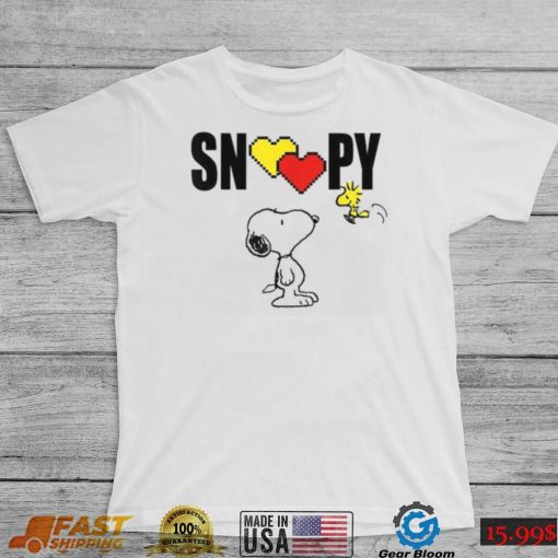 Peanuts Valentine Love Snoopy Valentine Shirt