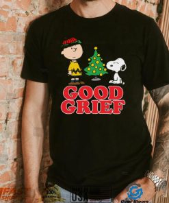 Peanuts good grief Charlie brown holiday shirt