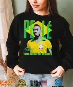 Pele 1940 2022 thank you for the memories signature shirt