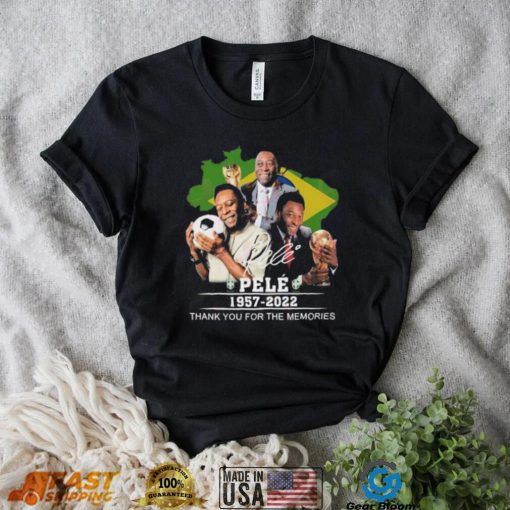 Pele 1957 – 2022 Thank You For The Memories T Shirt