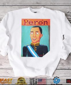 Peron and hearts paint shirt