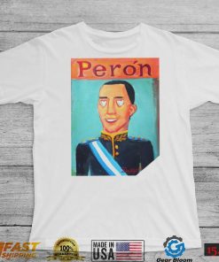 Peron and hearts paint shirt