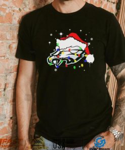 Philadelphia Eagles Santa Hat Christmas Light Shirt