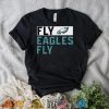 Philadelphia eagles anthracite fly eagles fly crew shirt