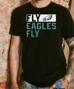 Philadelphia eagles anthracite fly eagles fly crew shirt