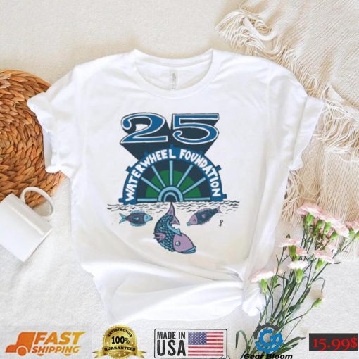 Phish 25th Anniversary WaterWheel Foundation shirt