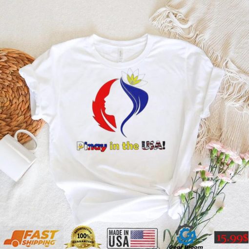 Pinay in the USA logo shirt