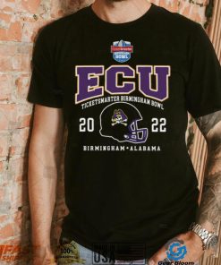 Ecu Football Ticketsmarter Birmingham Bowl 2022 Birmingham, Alabama tee t shirt