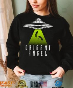 Origami angel UFOs t shirt