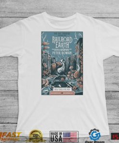 Railroad earth chicago new year’s eve 2022 dec 30th and 31st the vic theatre usa poster shirt