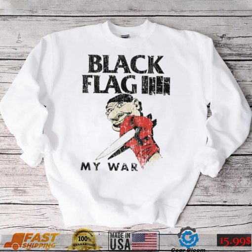 Raymond Pettibon SST Henry Rollins Black Flag my war retro shirt