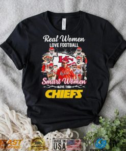 Real Women Love Football Smart Women Love The Chiefs Shirt