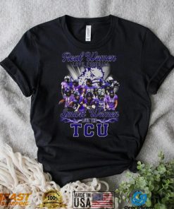 Real Women love football smart Women love the TCU Horned Frogs team 2022 shirt