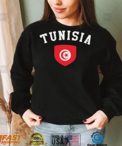 Red Logo Tunisia Supporters Shirt