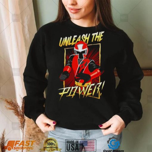 Red Ranger Unleashed The Power shirt
